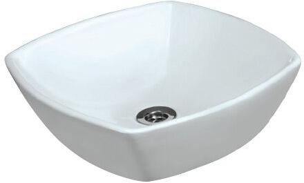 Ceramic Counter Top Wash Basin, Color : White