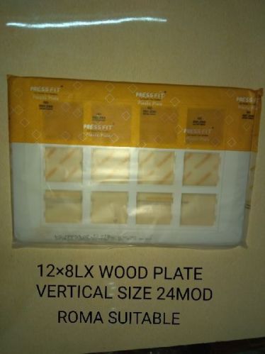 ABS Plastic Modular Switch Wooden Plates