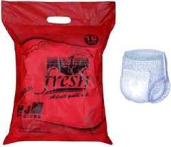 4 Fresh Adult Pull Up Diapers