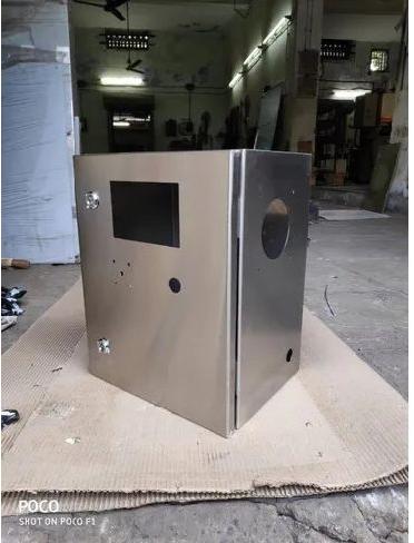 Square Perpendicular Square Stainless Steel Junction Box