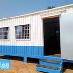 Metal Portable Office Cabins, Shape : Rectangular for Industrial