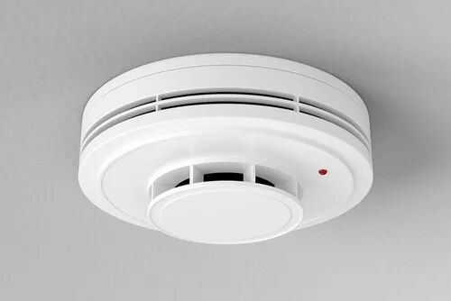 Fyrax Smoke Detector, Color : White