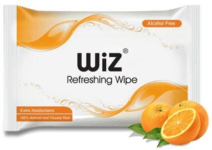 ORANGE REFRESHING WET WIPE