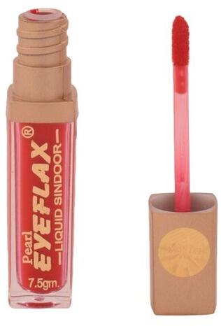 Pearl Eyeflax Liquid Sindoor (Red), For Home, Parlour, Etc.