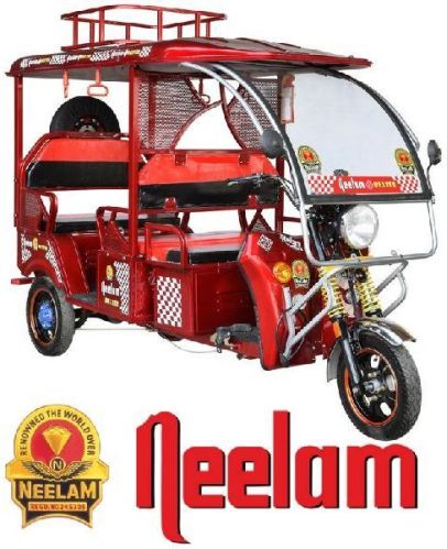 Neelam DEXTER Electric Rickshaw, For Passenger Vehicle, Power : 900 Watts