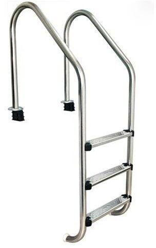 Aluminium Swimming Pool Ladder, Color : Silver