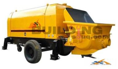 Mobile Diesel Concrete Trailer Pump