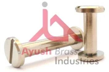 Brass File Screw, Packaging Type : Box