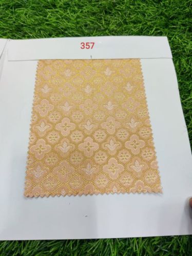 Silk Brocade Fabric, For Garments, Design : Weaving