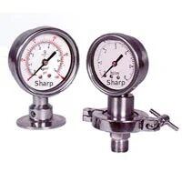 Sharp Triclover Sealed Gauges, Display Type : Analog
