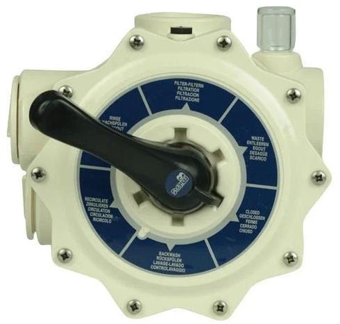 White High Plain PP PVC Multiport Valve, For Water Fitting, Size : Customised