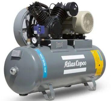 Reciprocating Atlas Copco Piston Air Compressor, Voltage : 415 V