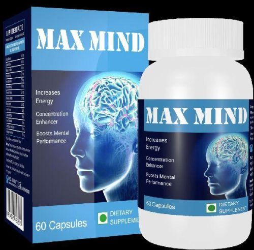 MaxMind Memory Concentration Booster, Color : Blue