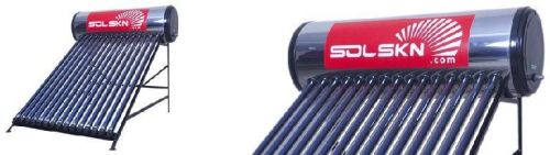 NON PRESSURE VACCUM TUBE SOLAR WATER HEATER