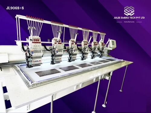 Julee 225 V Automatic Six Head Embroidery Machine, Model Number : Jl906