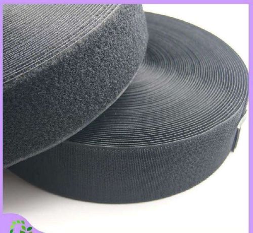 Silver Nylon Hook Loop Velcro Fasteners