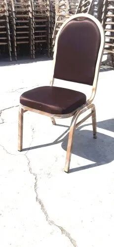 Plain MS Banquet Chair, Color : Golden, Brown