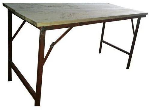 Rectangular Wooden Iron Banquet Table