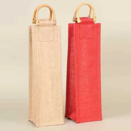 Plain Bottle Bag, Color : Red