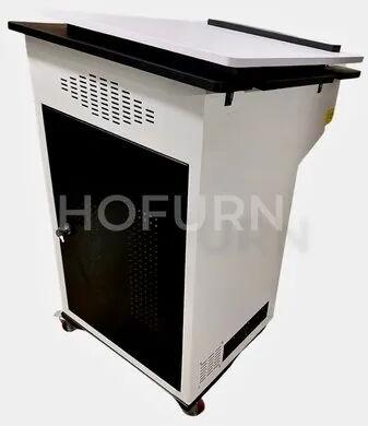 Metal Digital Podium, Color : Black