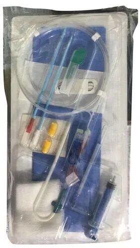 Curved Silicone Hemodialysis Catheter Kit