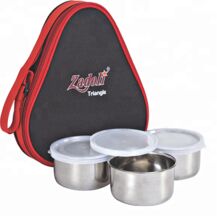 Polygon Metal Tiffin Lunch Box, For Food, Feature : Eco-Friendly, Stocked