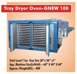 Tray Dryer Oven