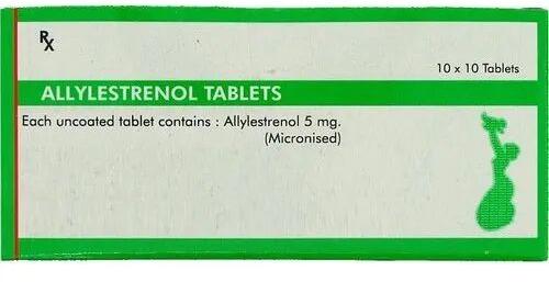 Allylestrenol Tablets, Packaging Type : Box