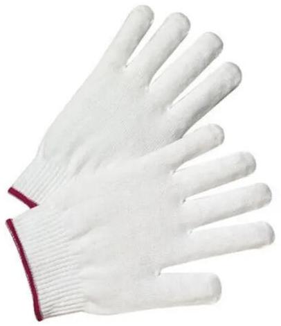 Nylon Knitted Gloves, Size : Small