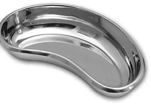 Cubic Stainless Steel Kidney Tray, Size : 8 Inch