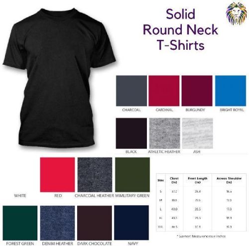 Mens Round Neck T Shirt, Size : L, XL, XXL