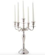 Metal Five ARMS Candle Stand, For Home Decoration