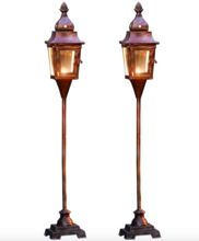 Floor Standing Metal Candle Lantern, For Home Decoration