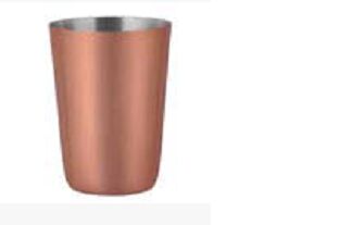 Skyra Vegas Copper Finish 450 Ml Plain Boston Shaker