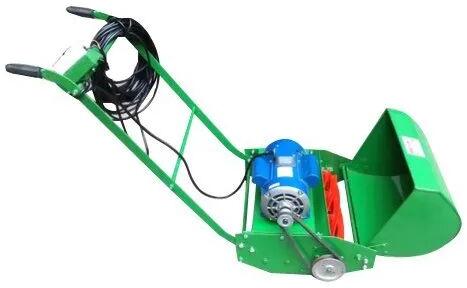 Electric Lawn Mower, Color : Green
