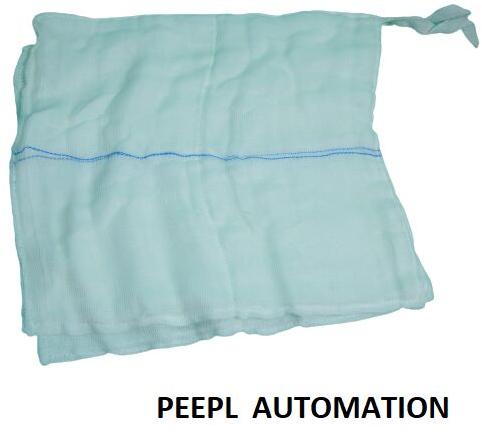 Pneumatic Stainless Steel 230/440V 100-1000kg 800 Kg Mopping Pad Packing Machine, Packaging Type : Pouch