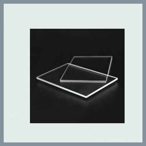 Transparent Lark Quartz Glass Plate, Size : 300 X 300 Mm