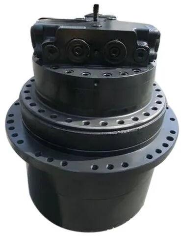 Paint Coated Mild Steel Excavator Travel Motor, Color : Black