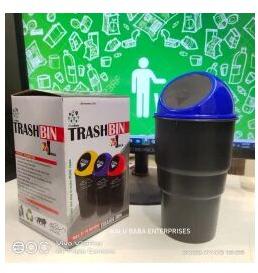 Plastic Mini Trash Bin, Size : 10 X 10 X 20 Cm