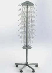 Mebel Metal Supreme Magazine Stand, For Office