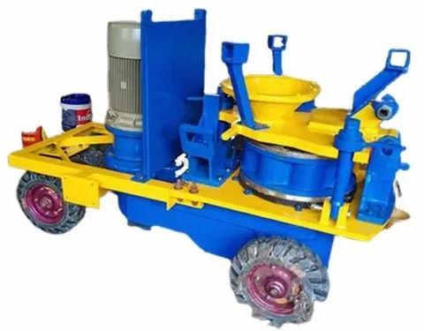 220v Semi Automatic Mild Steel Wet Shotcrete Machine, For Construction, Power Source : Electric