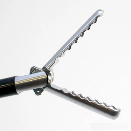 Stainless Steel Toothed Laparoscopic Grasper, Length : 36 Cm