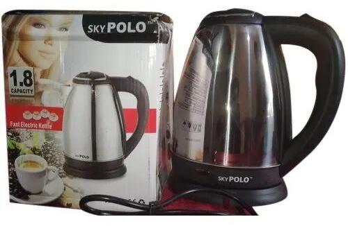 Stainless Steel Electric Kettle, Power : 1000 W