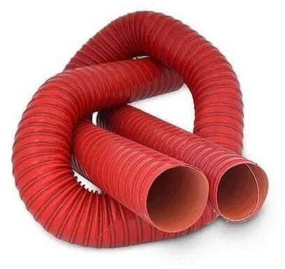 Red GALSS FIBER Silicone Duct Hose, Pressure : 5800 Psi