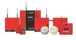 ABS Plastic Wireless Fire Alarm System, Power Source : Battery