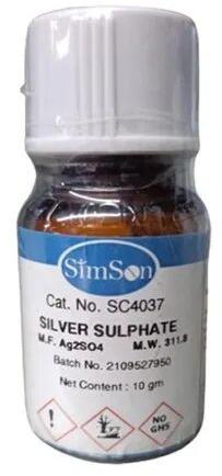 Silver Nitrate, Packaging Size : 10gm, 100gm, 500 Gm