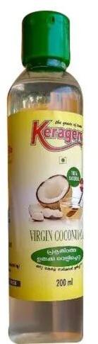 Keragen Virgin Coconut Oil, Packaging Size : 200 Ml