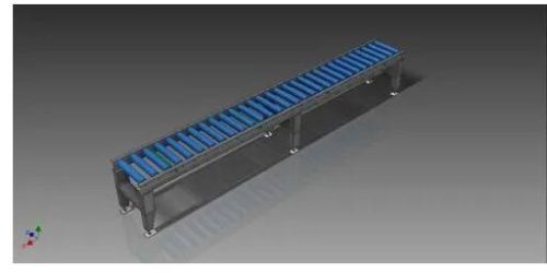 Panther Aluminium Gravity Roller Conveyor, For Industral, Length : 12 Meter