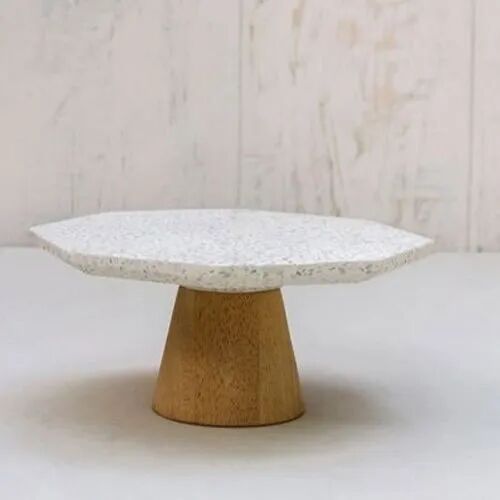 Marble Terrazzo Cake Stand