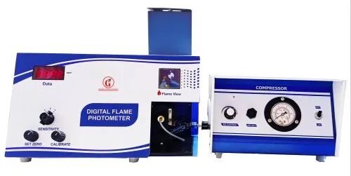 Digital Flame Photometer, Voltage : 220V